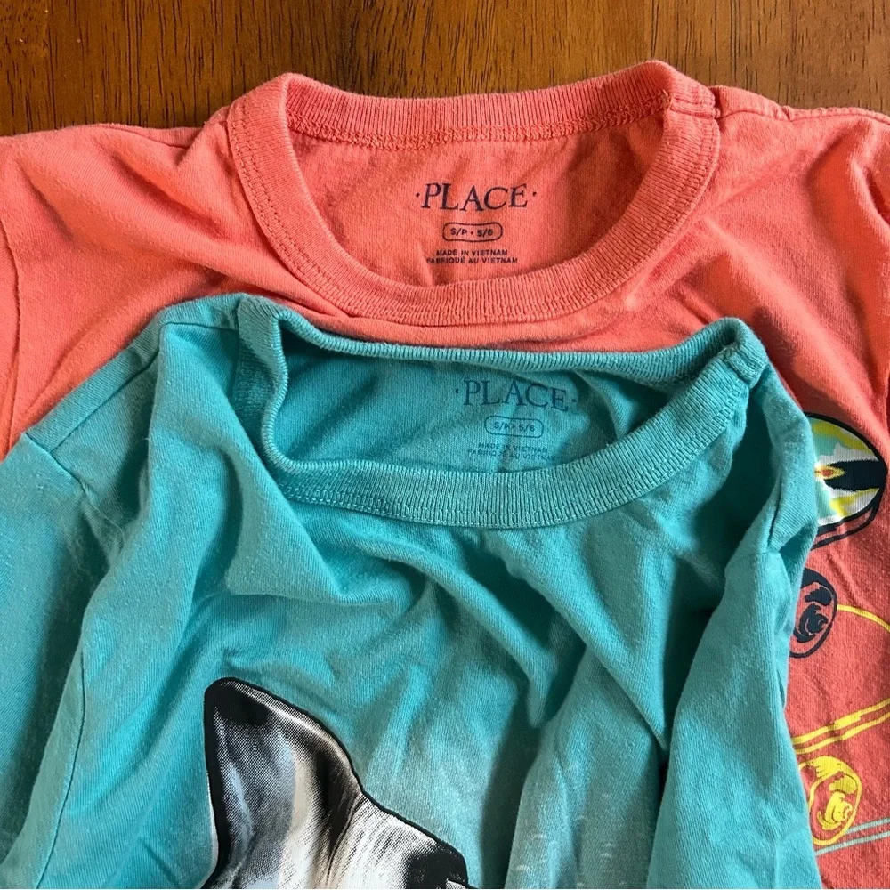 Boys Graphic Tee Bundle | Small 5/6 |Shark + Skateboards |The Children’s Place 🛹